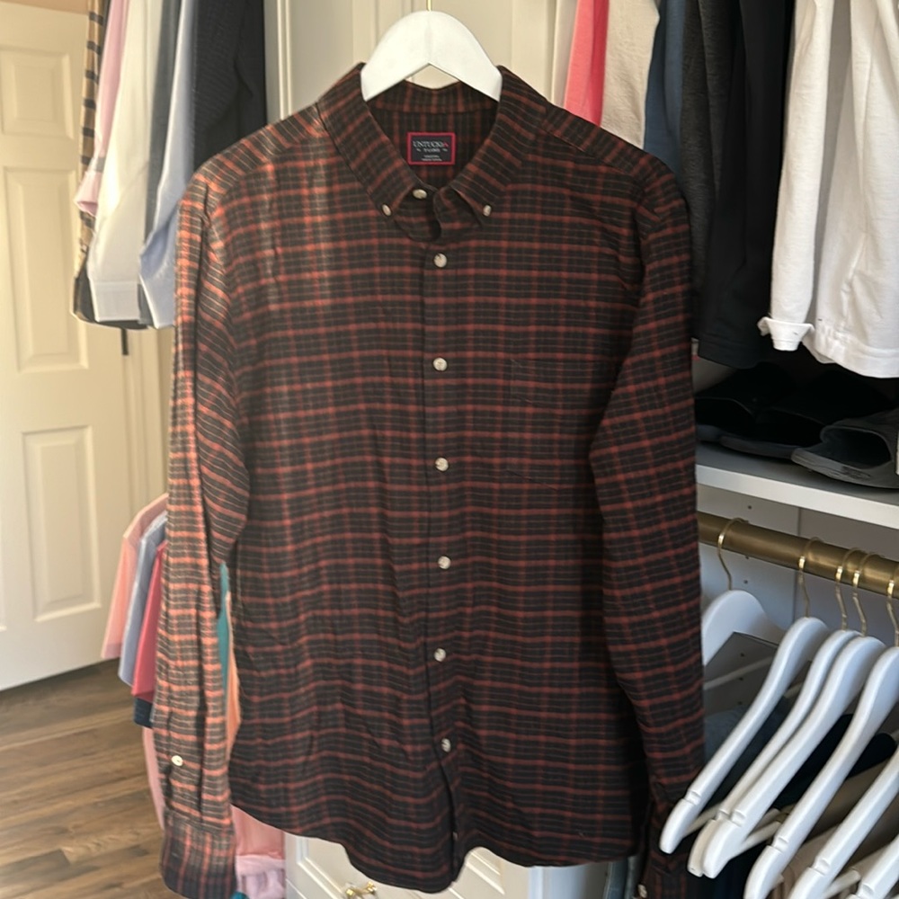 Men’s UNTUCKit Flannel shirt size XL